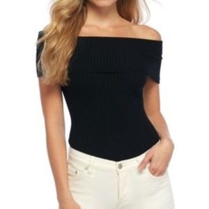 *NWT* Free People To Good Bodysuit Black